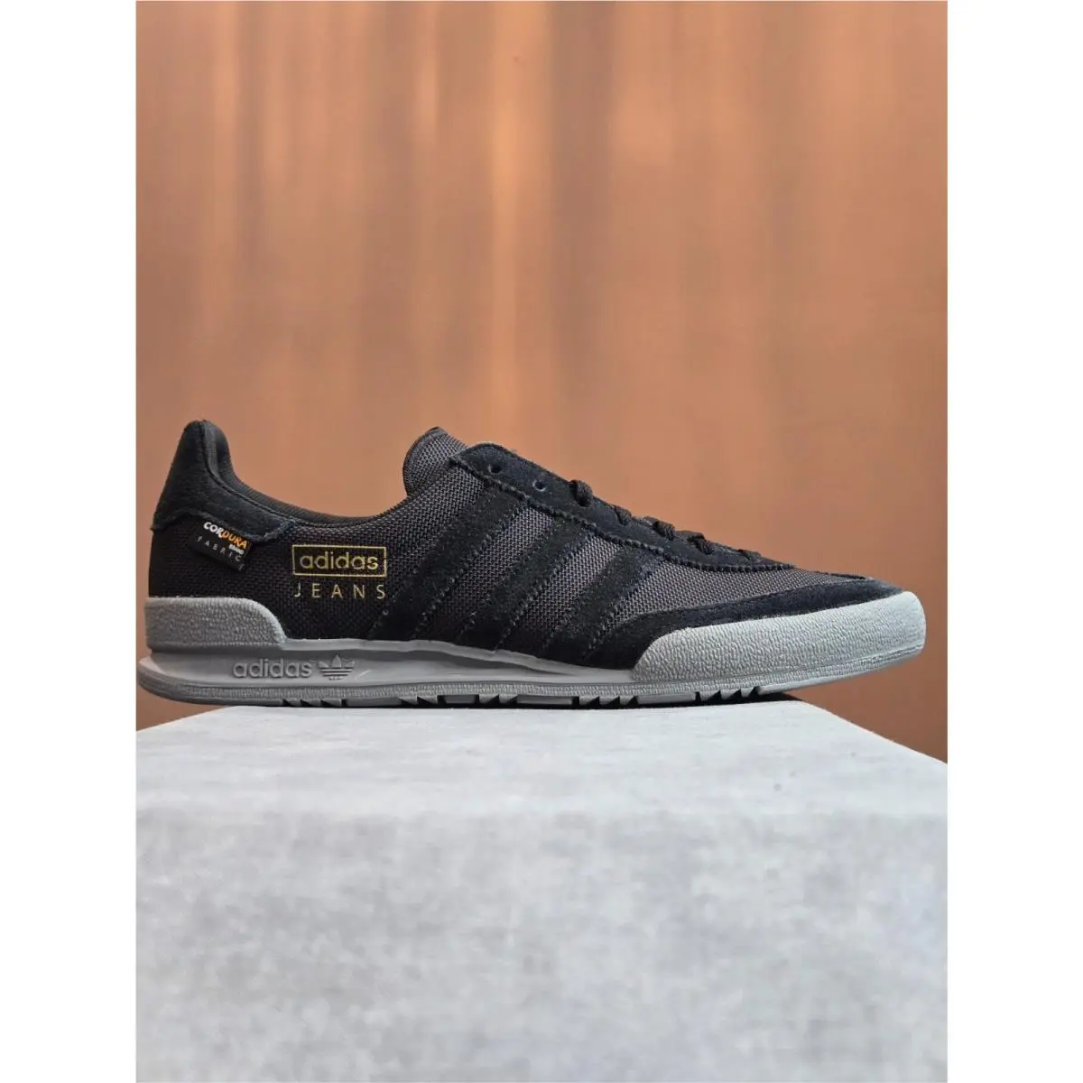 Adidas Originals Jeans Ballistic Cordura Black Grey Gold GX6857 Size 8.5M 9.5W