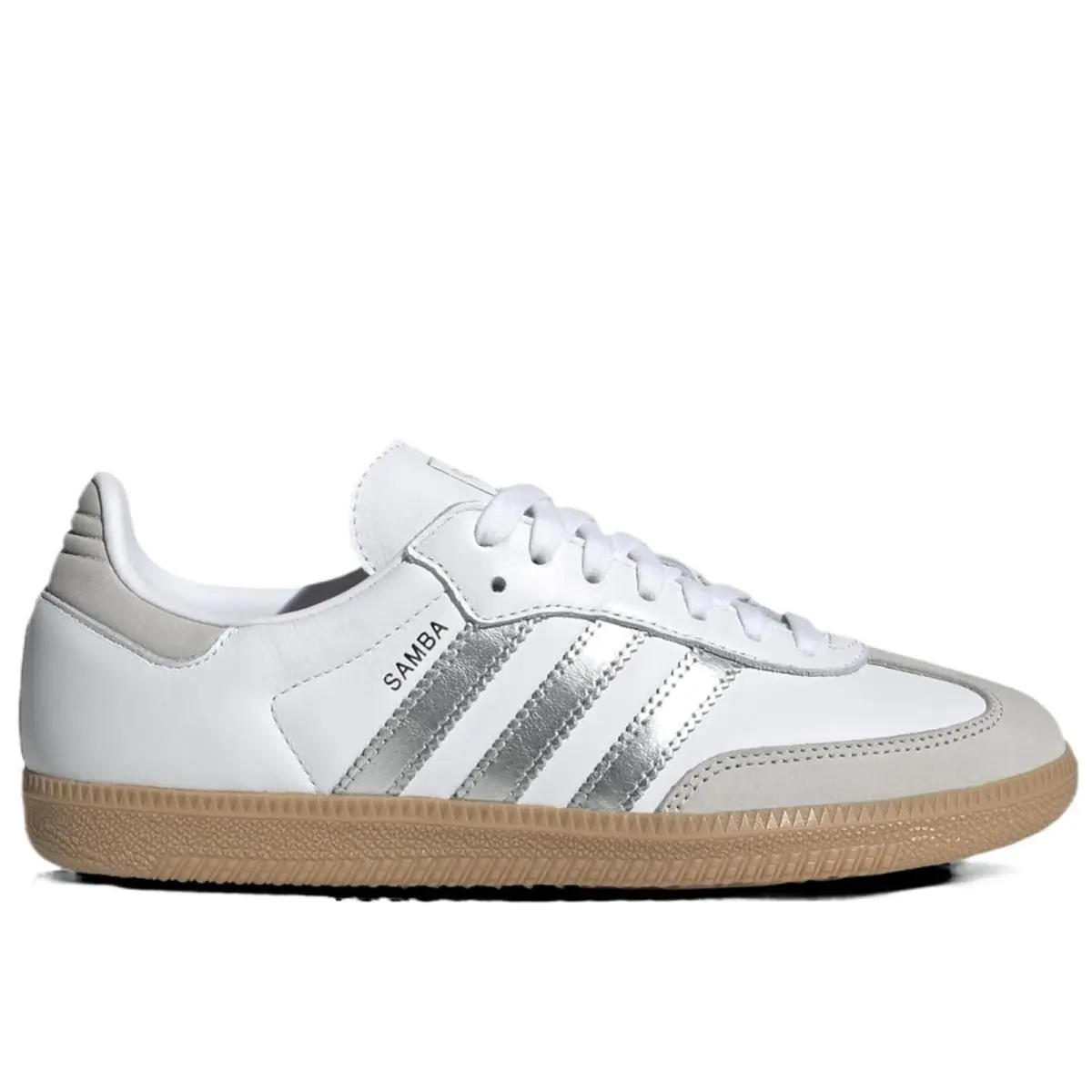 ™ Samba OG Womens Sneakers White Silver Grey Size 9 Classic by Adidas