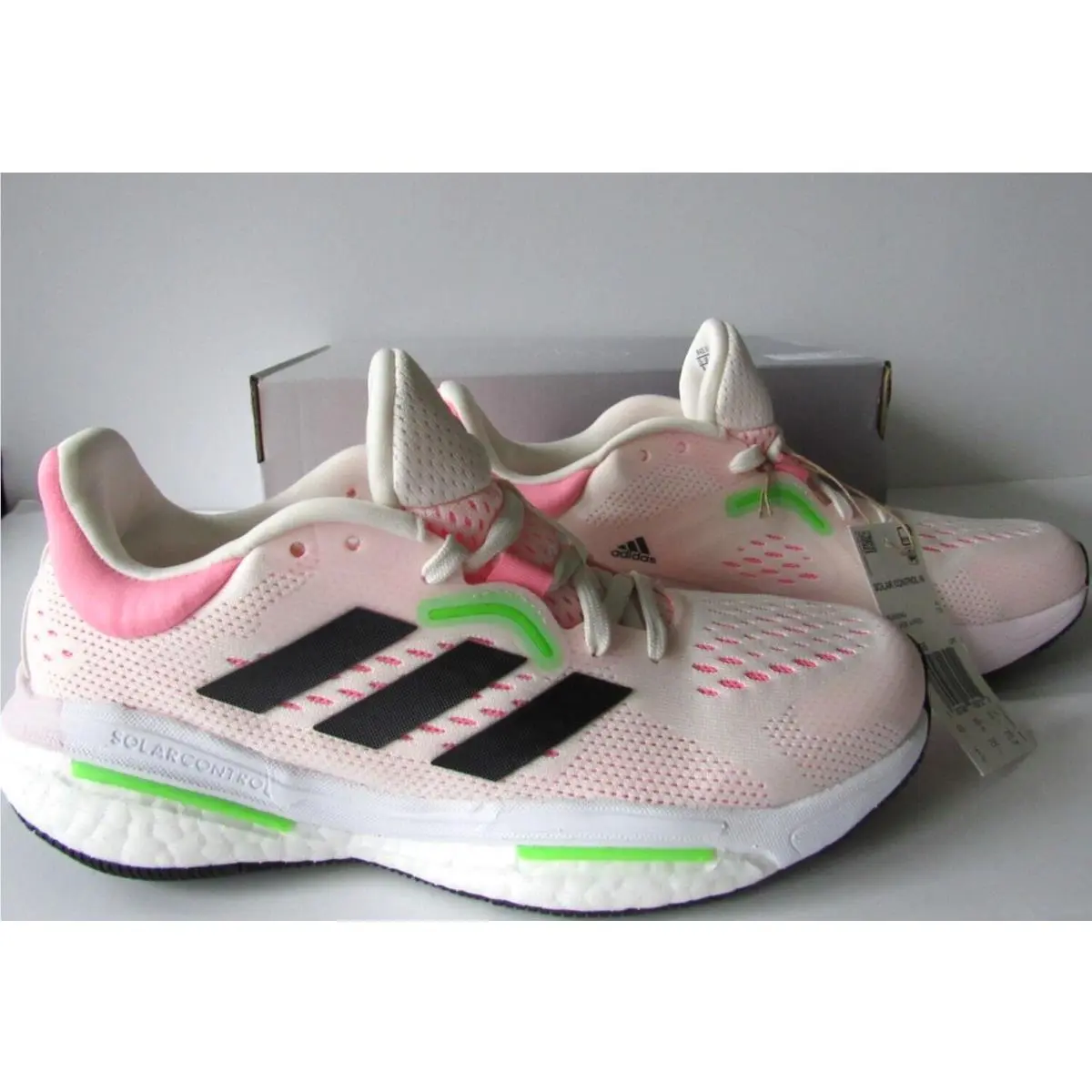 Adidas shoes - adidas Solar Control - Solar Control - GY1665 - Cloud White/Carbon/Beam Pink (UPC: 195740162122) 10
