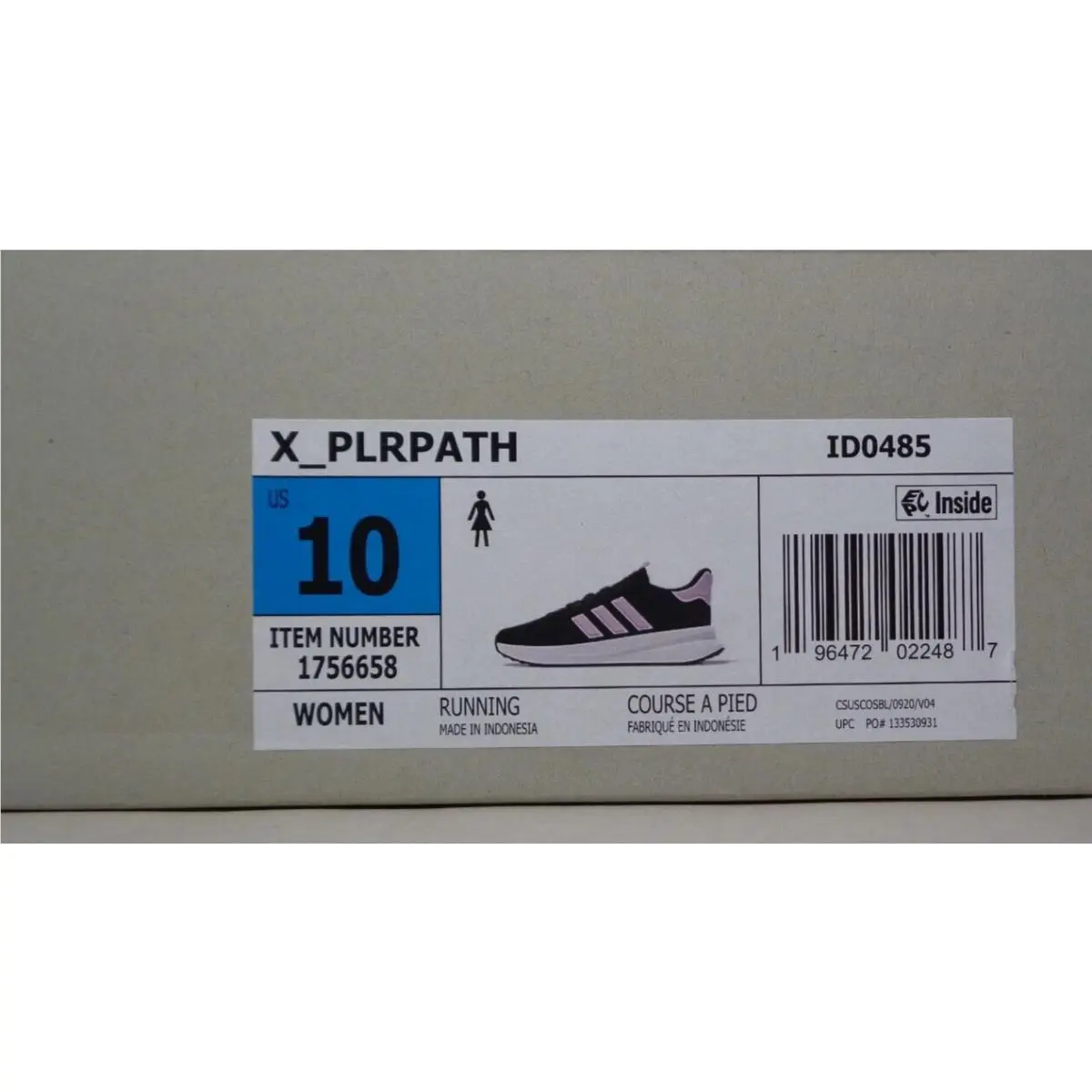 Adidas shoes - X_PLR Path - Path - Black/Pink/White (UPC: 196472022487) 19