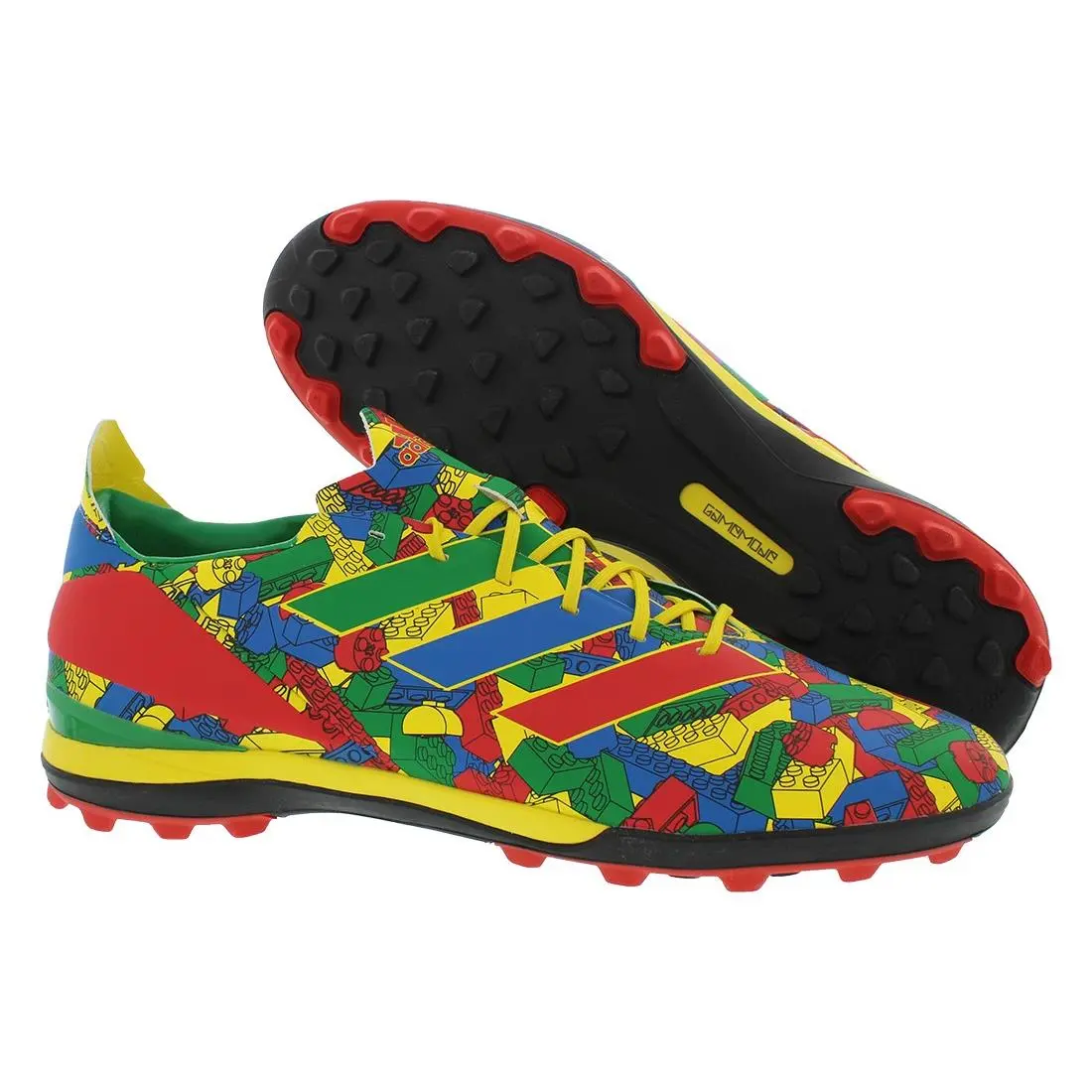 Adidas Gamemode TF Unisex Shoes Size 4 Color: Team Yellow/red/bright Blue