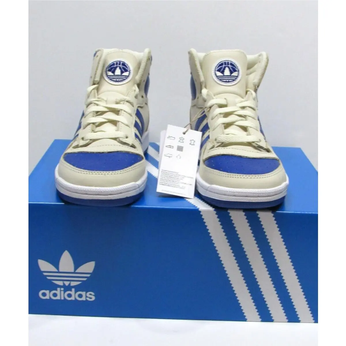 Adidas shoes - Cream White/Royal Blue (UPC: 195748211891) 11