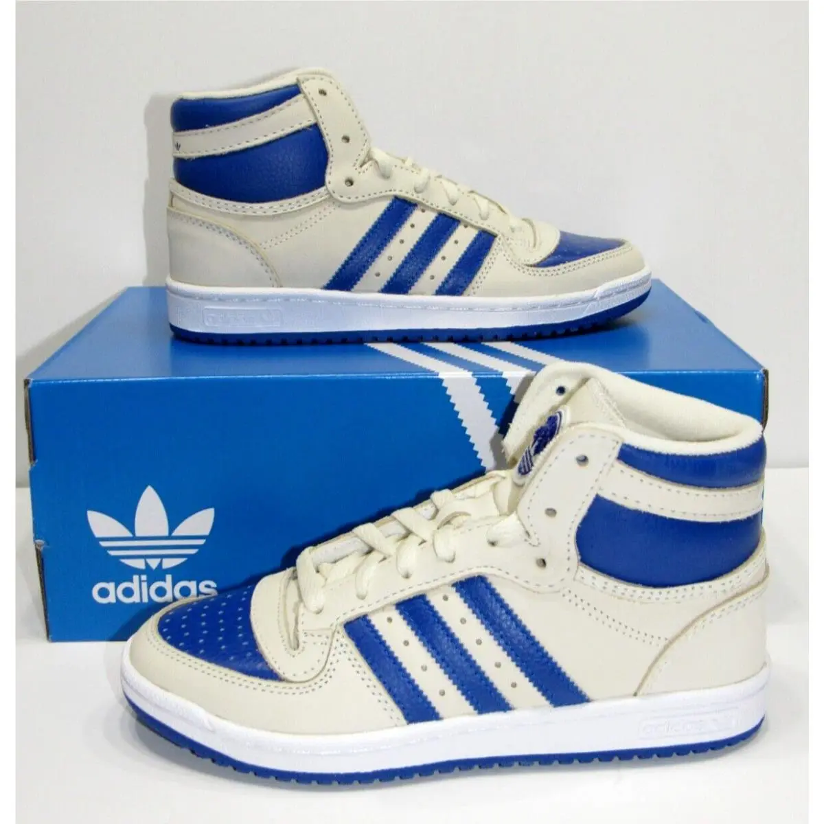 Adidas shoes - Cream White/Royal Blue (UPC: 195748211891) 5