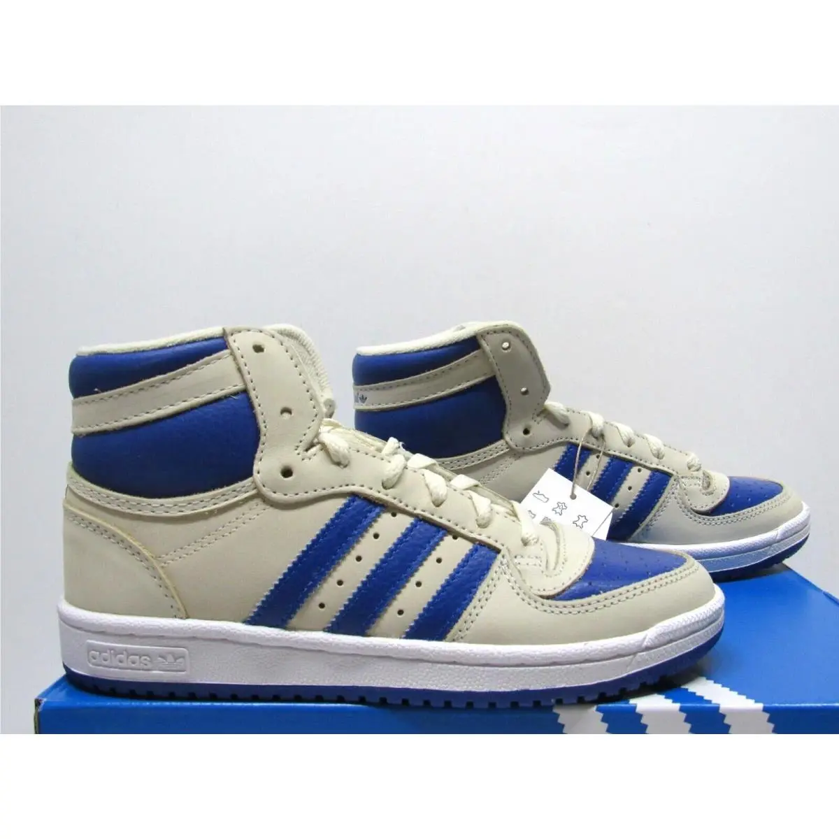 Adidas shoes - Cream White/Royal Blue (UPC: 195748211891) 6
