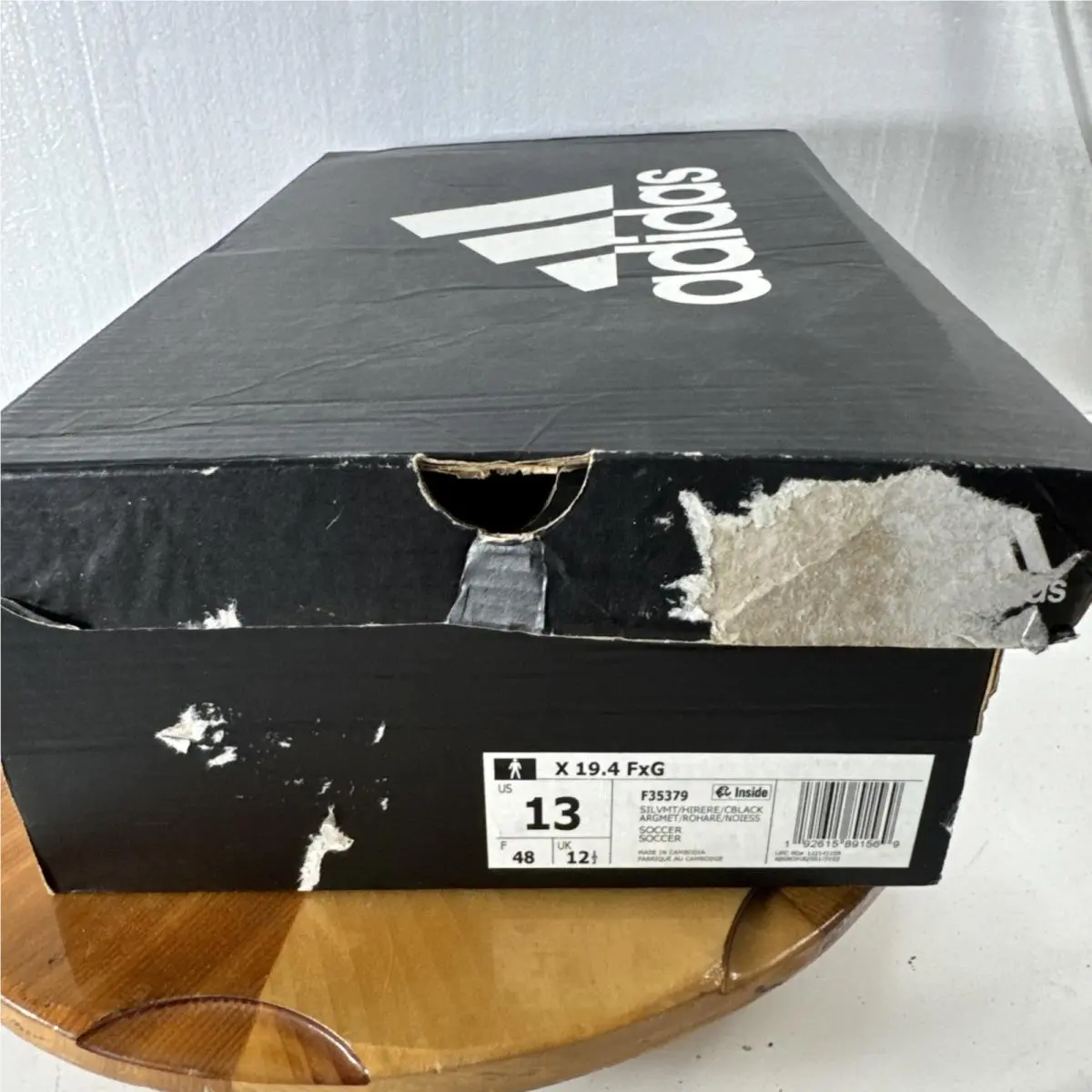 Adidas shoes - adidas X 19.1 - F35315 - Silver 4