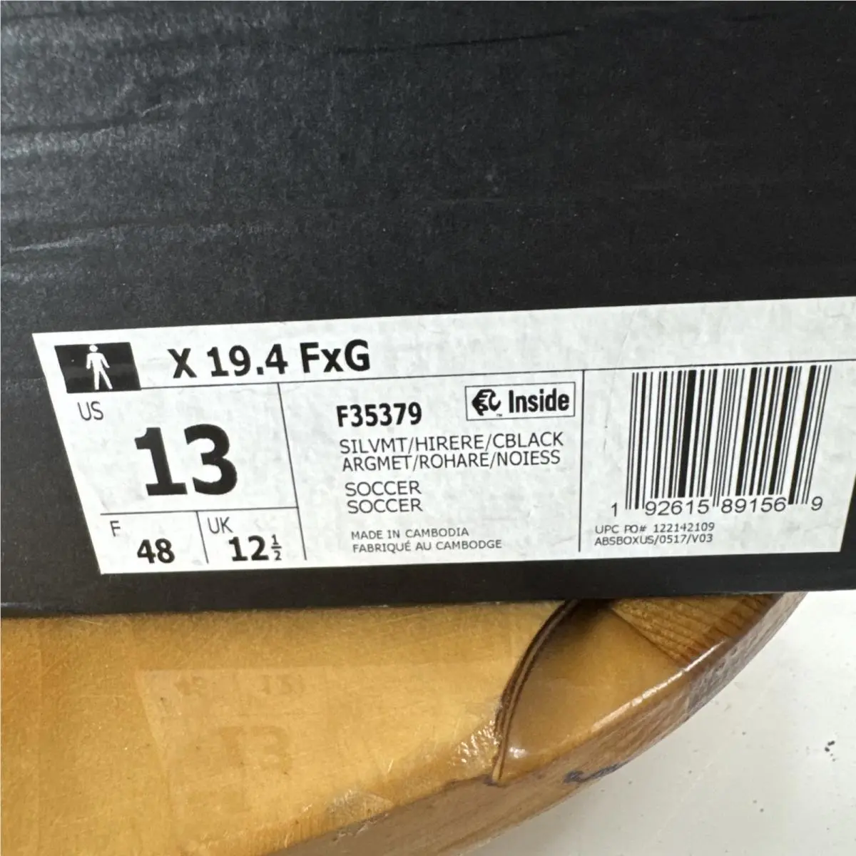 Adidas shoes - adidas X 19.1 - F35315 - Silver 5