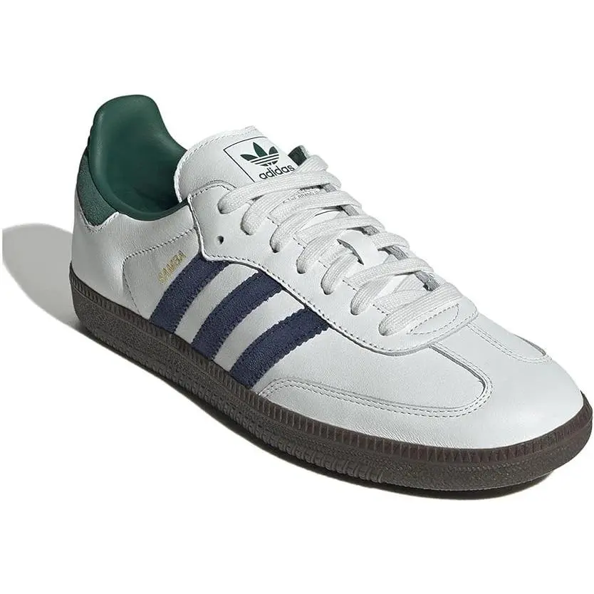Adidas shoes - Core Black / Cloud White / Collegiate Green 2