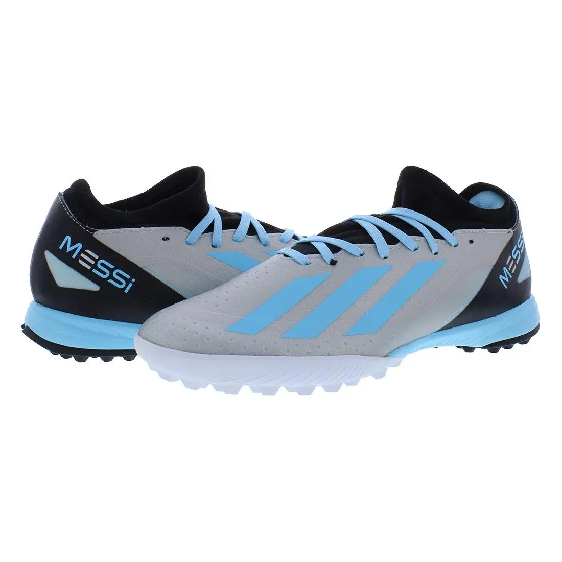 Adidas shoes - Silver Metallic/Bliss Blue/Core Black, Main: Blue (UPC: 196465964640) 0