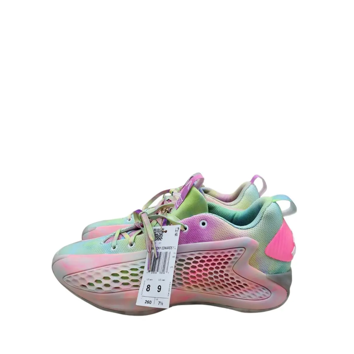 Adidas Anthony Edwards 1 Low Trainers Basketball Shoes Men’s/unisex Size 8