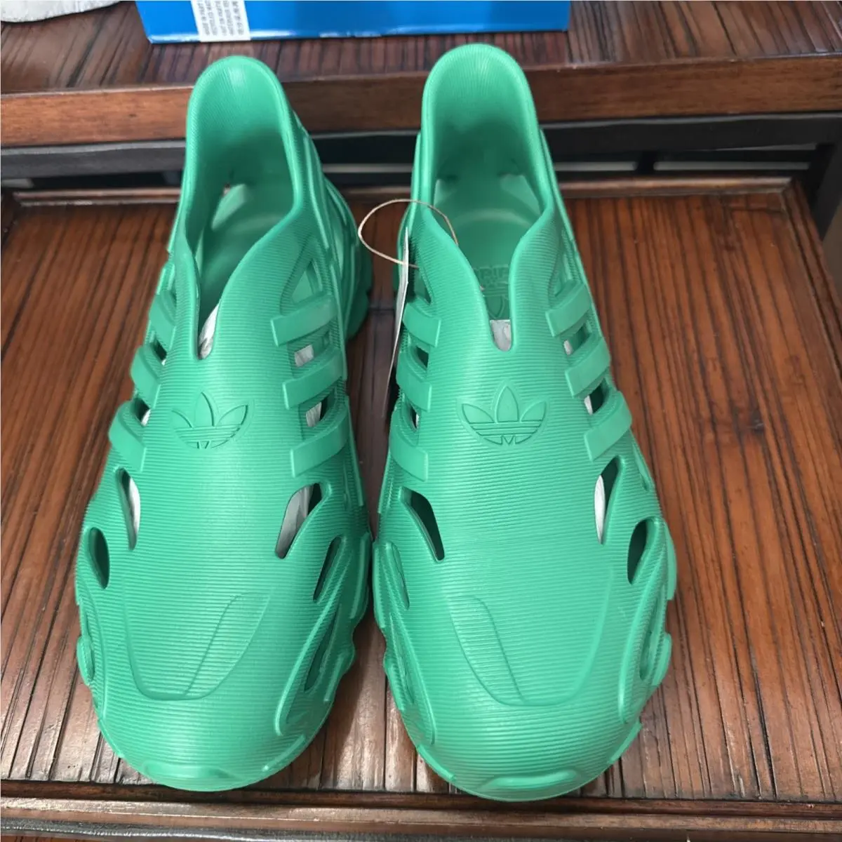 Adidas shoes - adidas X PLRBOOST - PLRBOOST - SEMI COURT GREEN (UPC: 0196473876522) 1
