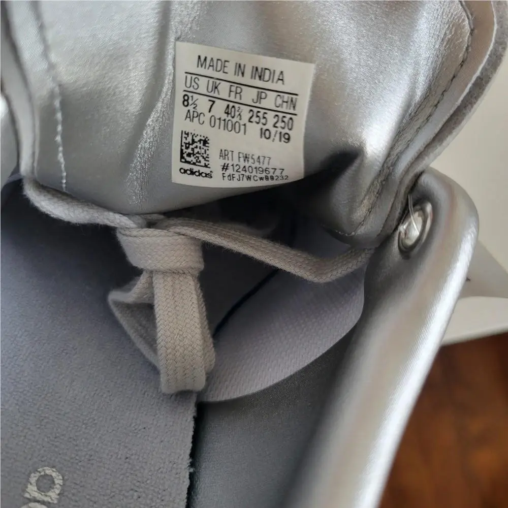 Adidas shoes - Silver 12