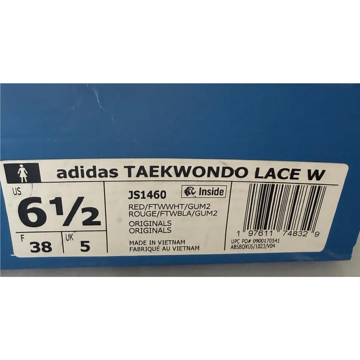 Adidas shoes - adidas Taekwondo - Taekwondo - JS1460 - Red 5