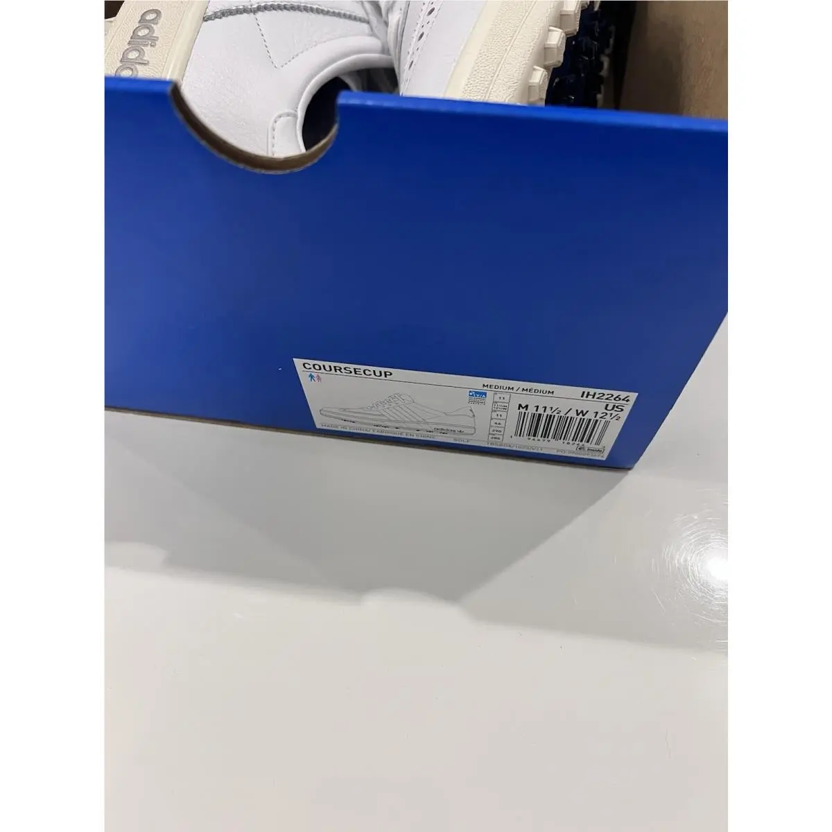Adidas shoes - Adidas Coursecup Spikeless Golf - Coursecup Spikeless Golf - IH2264 - White 10