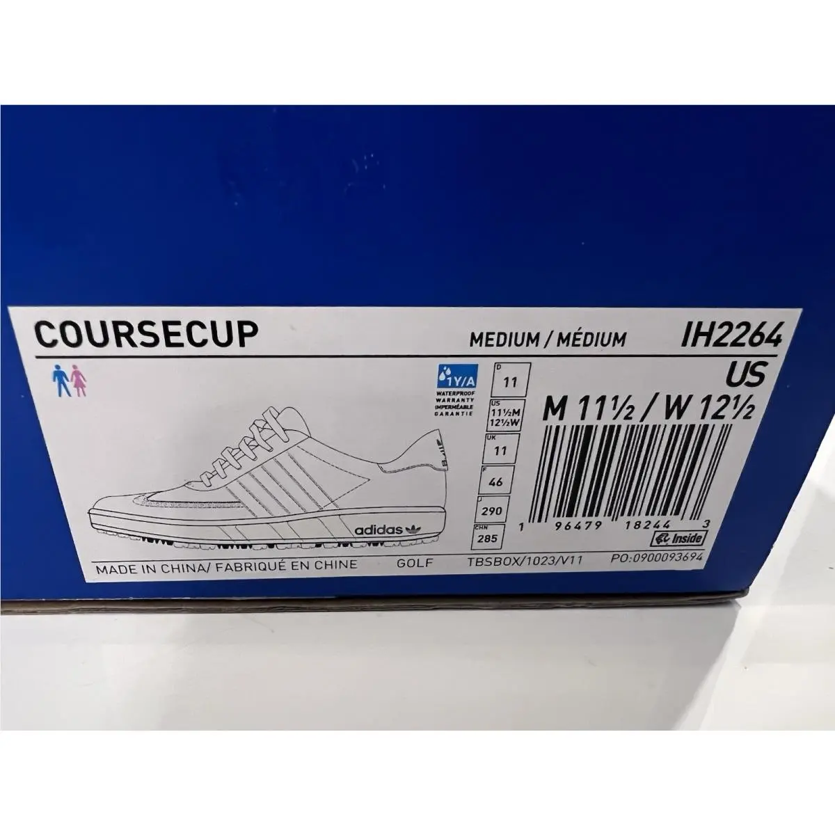 Adidas shoes - Adidas Coursecup Spikeless Golf - Coursecup Spikeless Golf - IH2264 - White 11