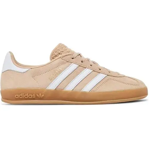 Adidas. Originals Gazelle Indoor Women’s Sneakers Magic Beige White Size 7