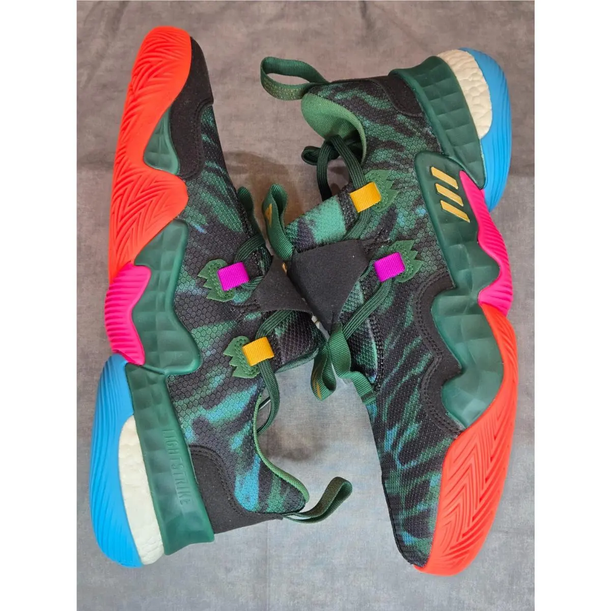 Adidas shoes - adidas Trae Young 1 - Trae Young - IG3097 - Green 3