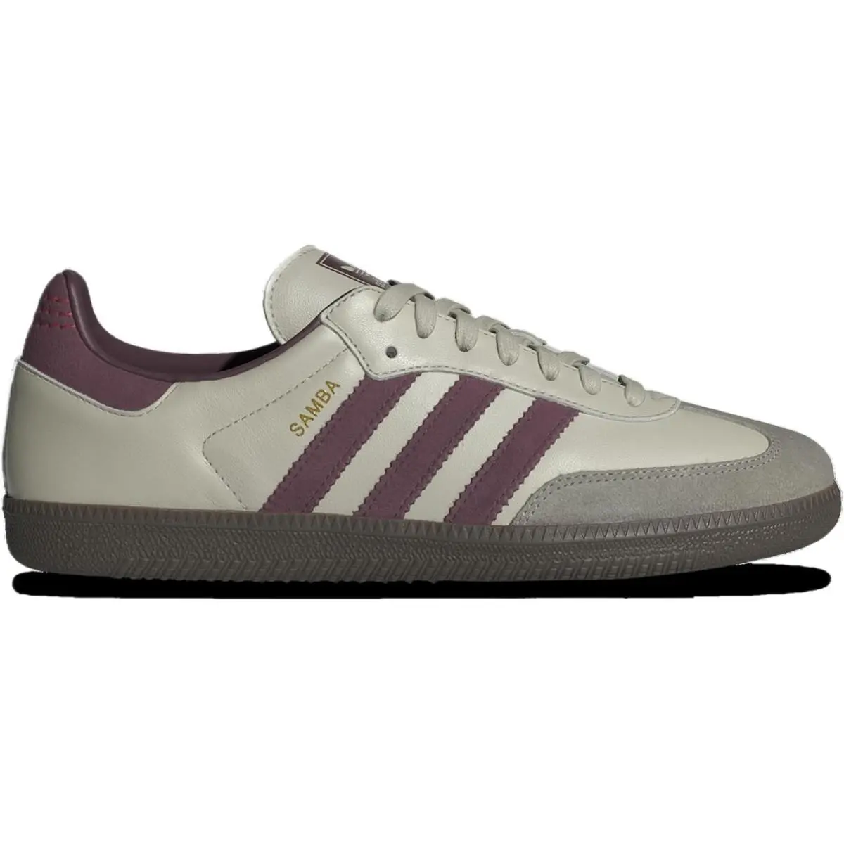 Adidas. Samba OG Men’s Sneakers Size 8 Putty Grey Maroon Gum Sole