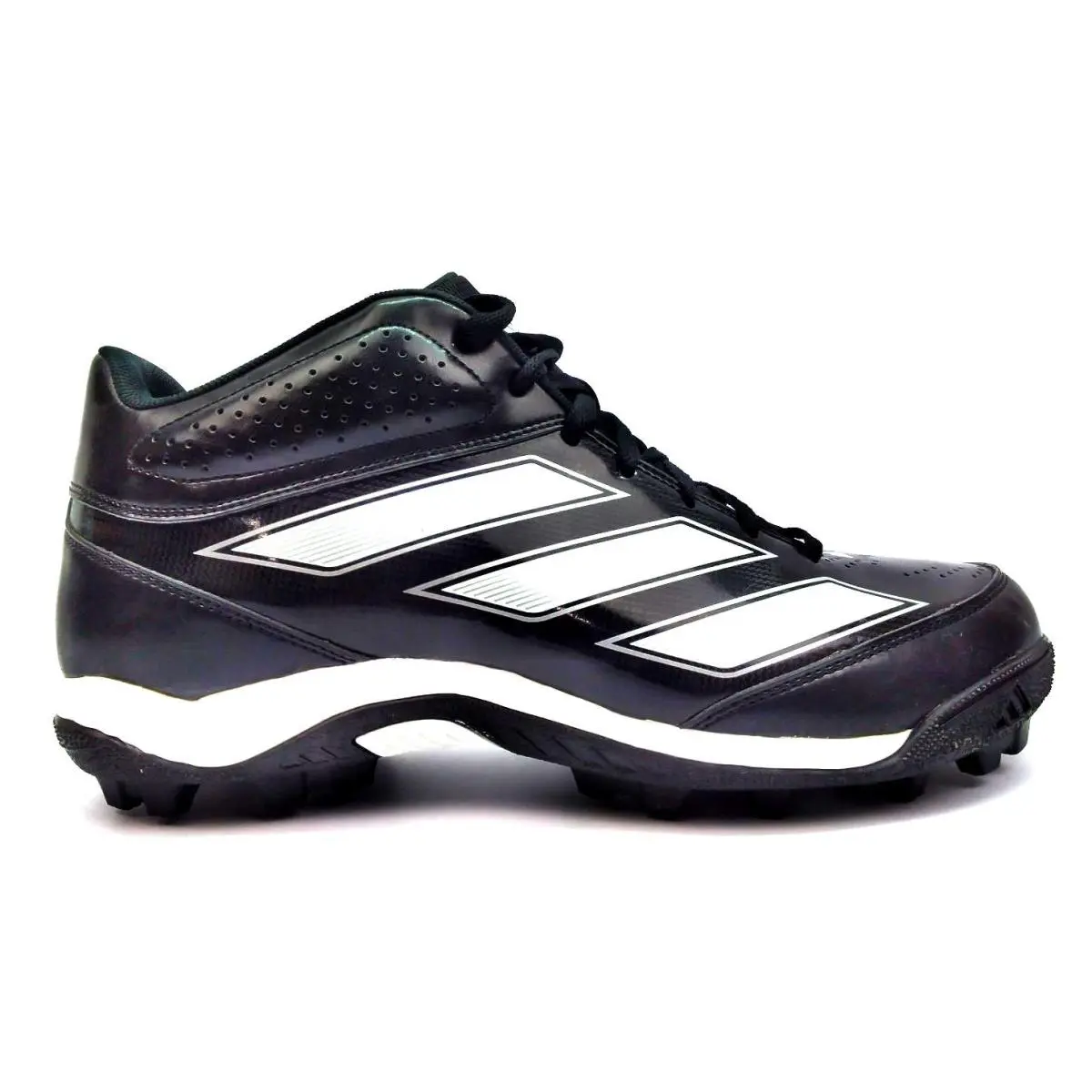 Adidas Performance Men`s Football Shoes Malice 2 TD Fly Black Size 11.5
