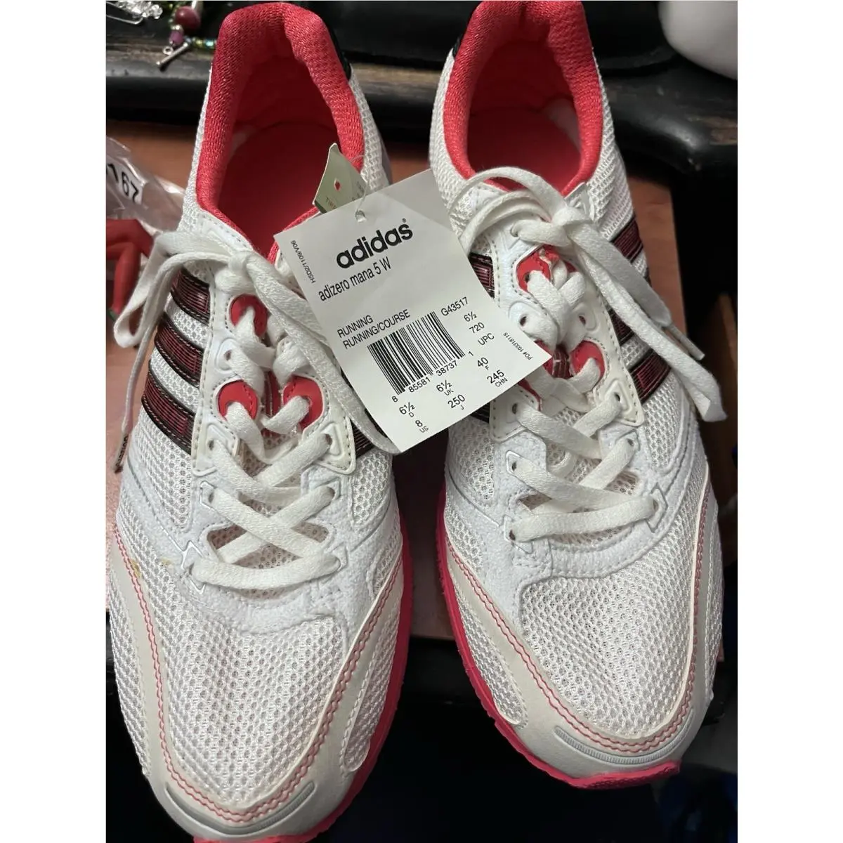 Adidas Adizero Adiprene m 8 w 5 2011 G43517 Tennis Shoe Running