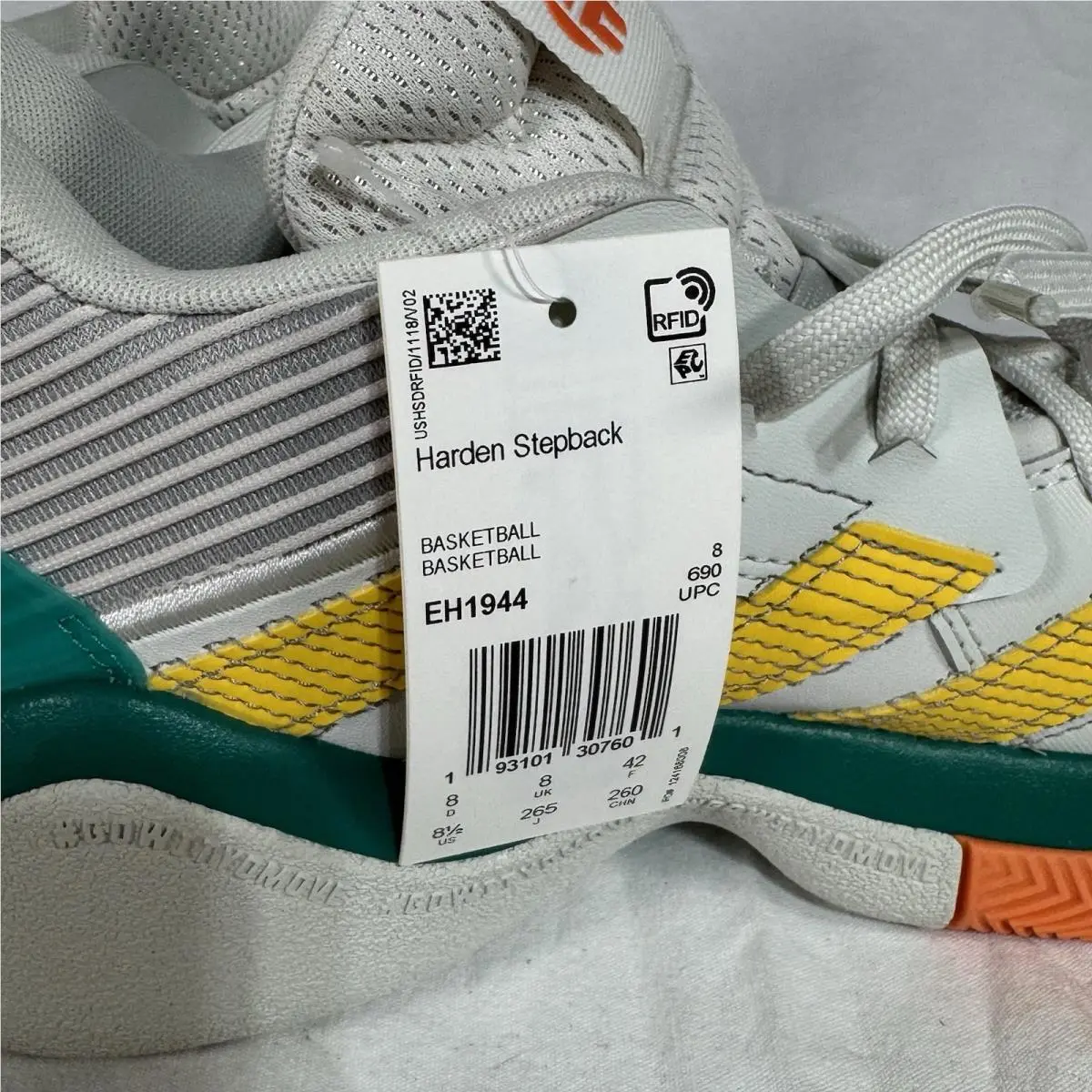 Adidas shoes - adidas Harden Stepback - Harden Stepback - EH1944 - White 1