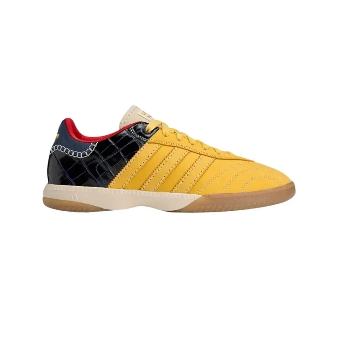 Adidas Wales Bonner US Men`s 11 Yellow/blue/gum Retro Samba Millenium IH8407