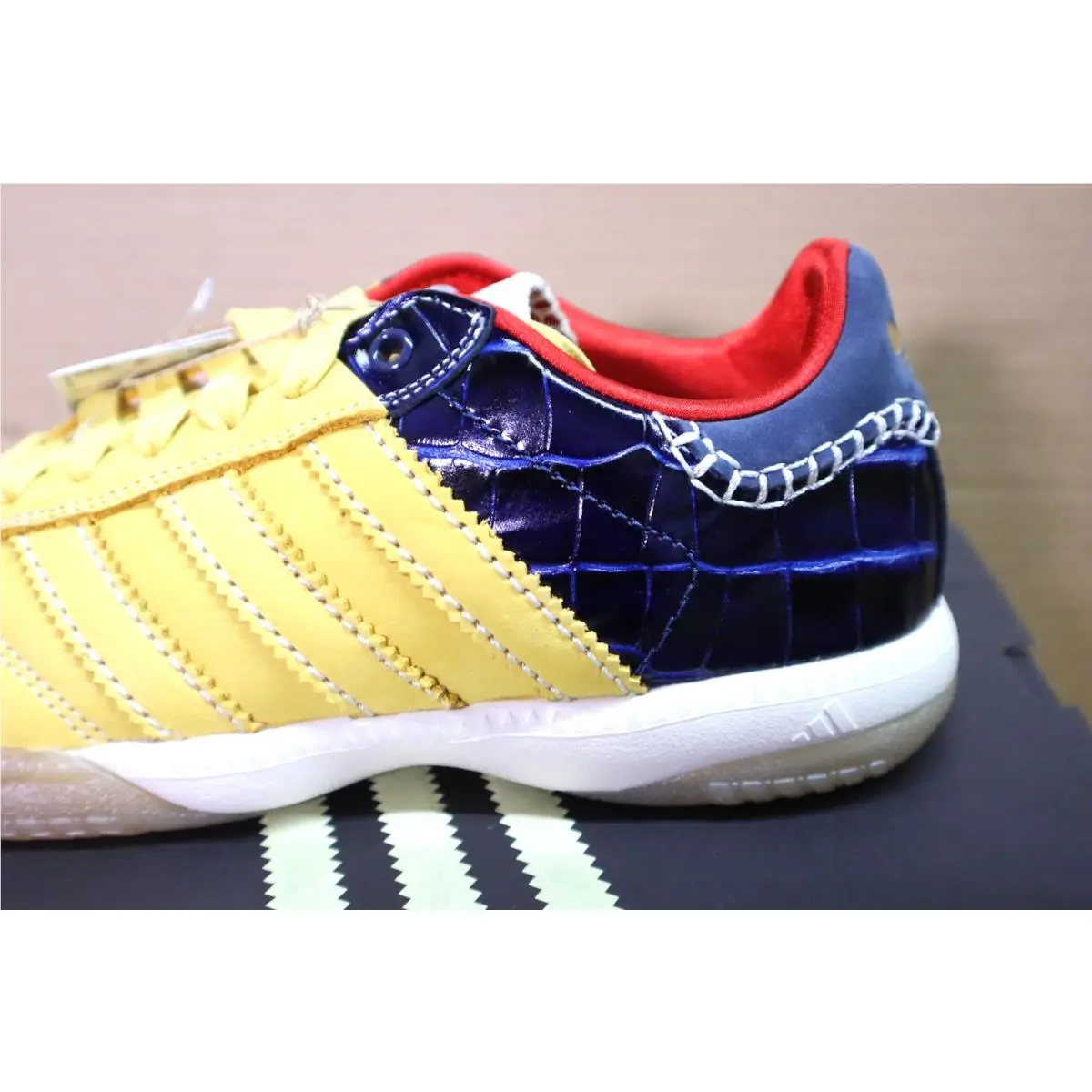 Adidas shoes - Wales Bonner - Wales Bonner - IH8407 - St Fade Gold/St Fade Gold/Collegiate Navy 11