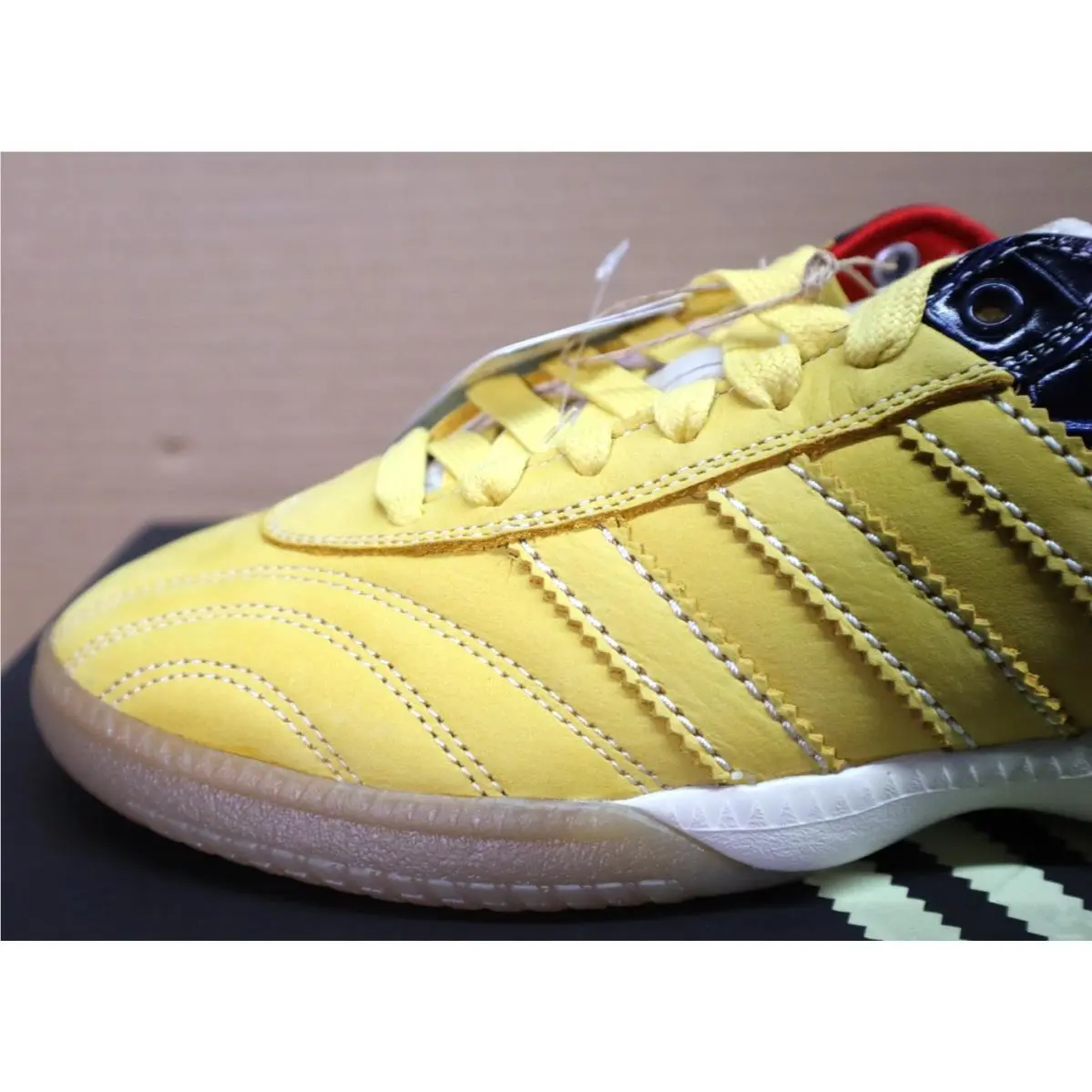 Adidas shoes - Wales Bonner - Wales Bonner - IH8407 - St Fade Gold/St Fade Gold/Collegiate Navy 12