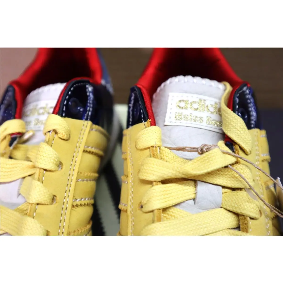 Adidas shoes - Wales Bonner - Wales Bonner - IH8407 - St Fade Gold/St Fade Gold/Collegiate Navy 16