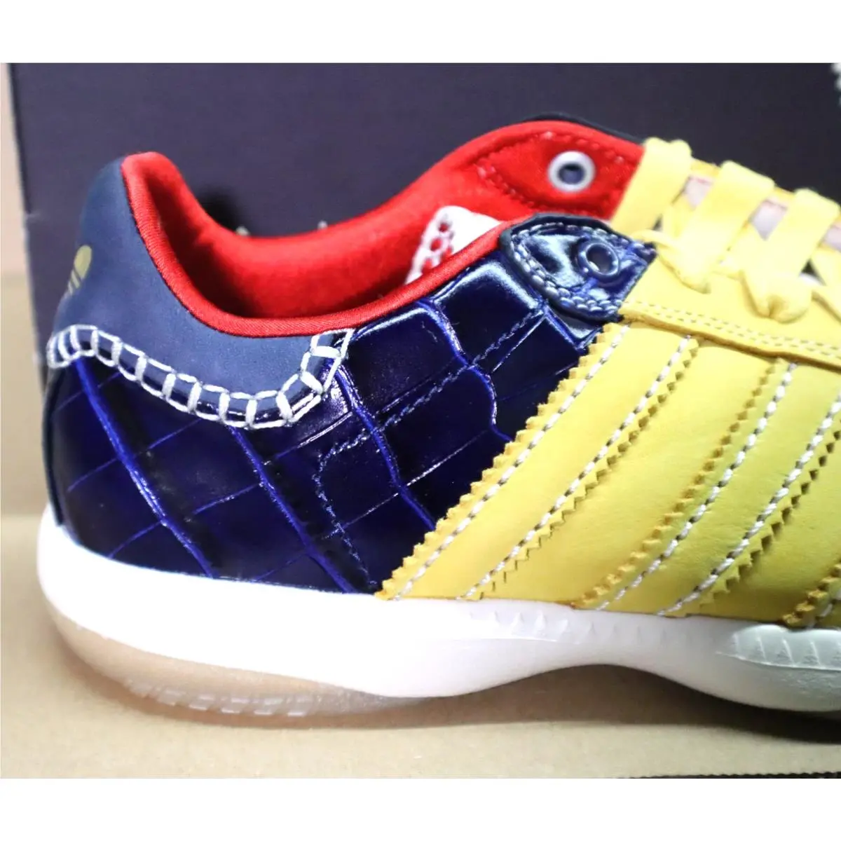 Adidas shoes - Wales Bonner - Wales Bonner - IH8407 - St Fade Gold/St Fade Gold/Collegiate Navy 2