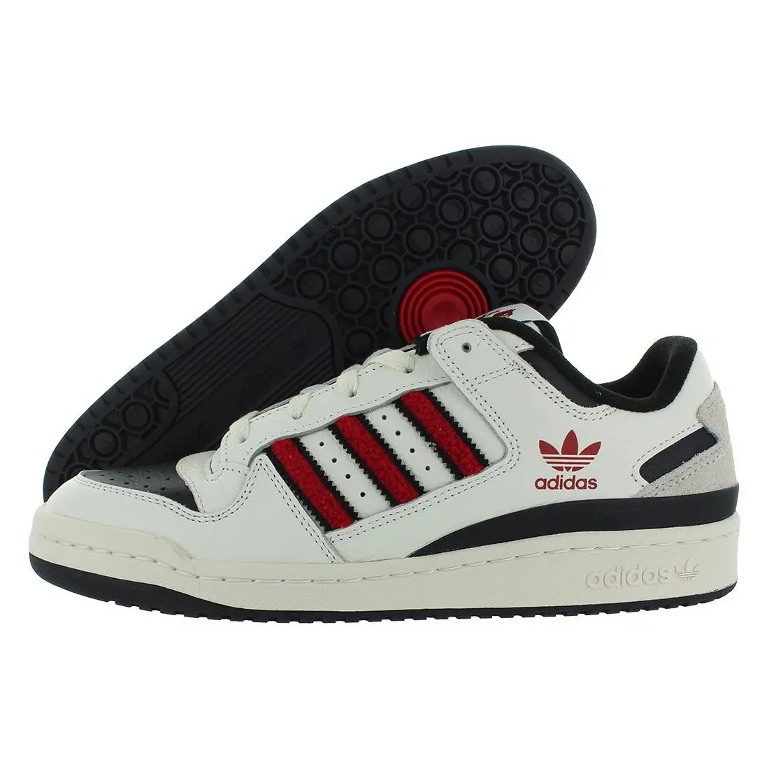 Adidas Forum Low Classic Mens Shoes Size 13 Color: Core Black/cloud White/team