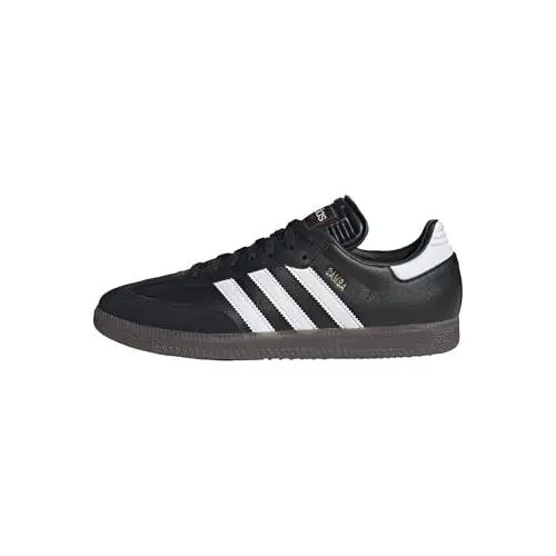 Adidas Unisex Adult Samba Indoor Shoe Size: Men 6.5 - IH6000-BLK/WHT/BLK-6.5