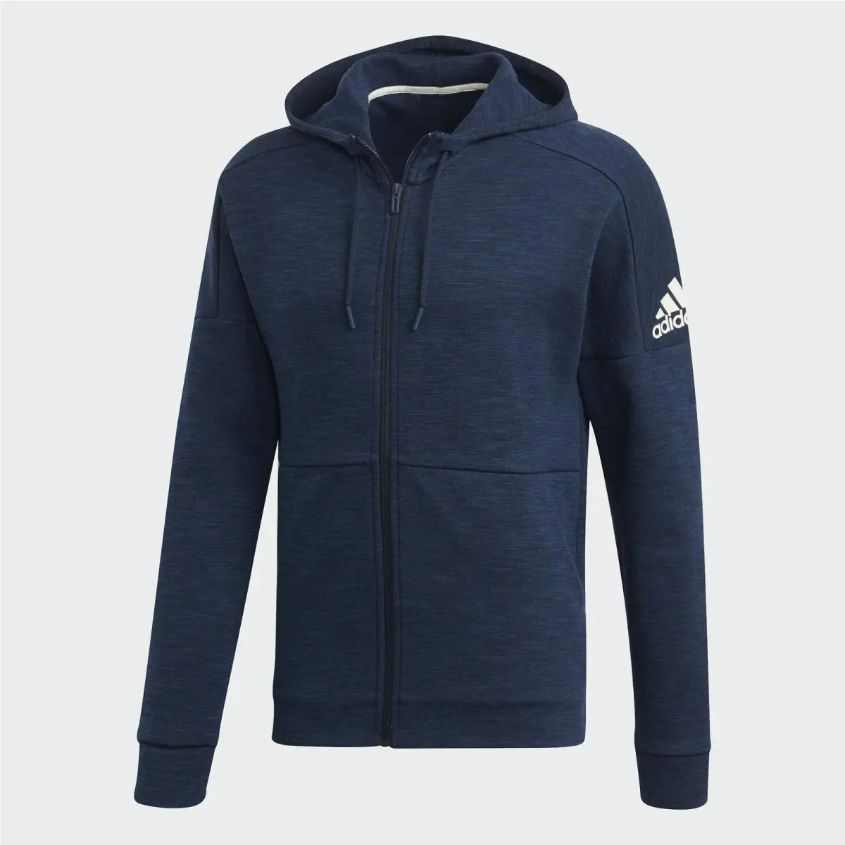 Adidas ID Stadium FZ DU1136 Mens Size 2XL Navy Full Zip Hooded Jacket