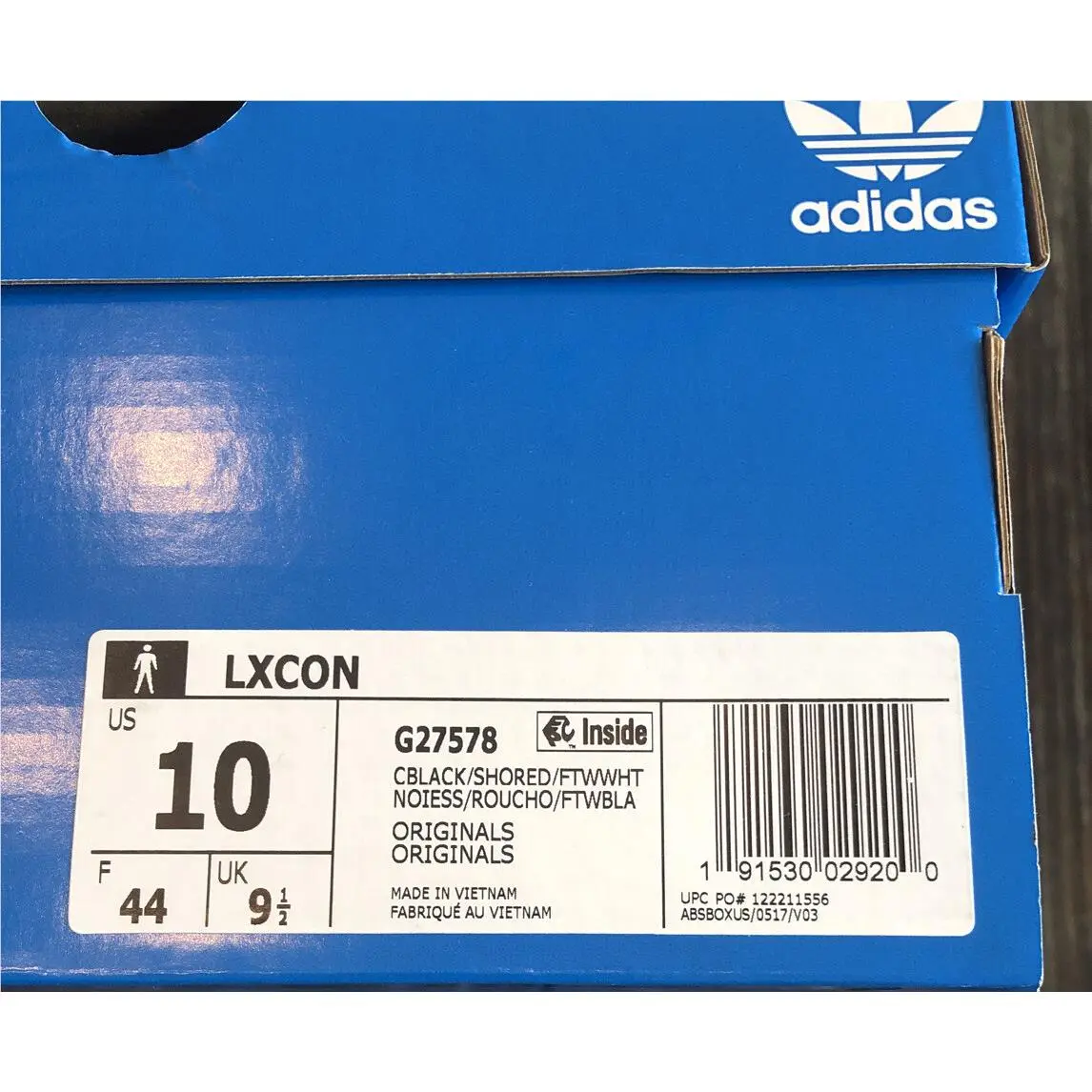 Adidas shoes - adidas Originals LXCON - Originals LXCON - G27578 - Black Red Yellow, Manufacturer: Black Shock Red Yellow (UPC: 4062053077985) 9
