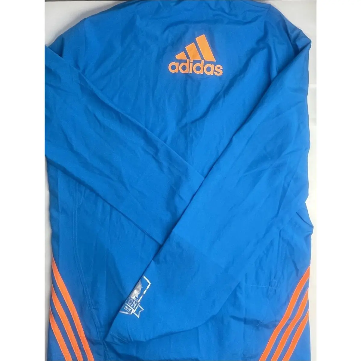 Adidas clothing - adidas running - running - D87107 - Solar Blue / Zest (UPC: 887785396715) 12