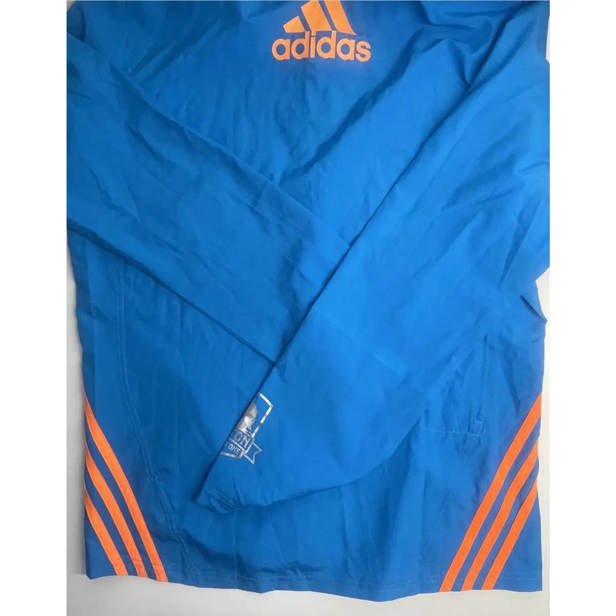 Adidas clothing - adidas running - running - D87107 - Solar Blue / Zest (UPC: 887785396715) 14