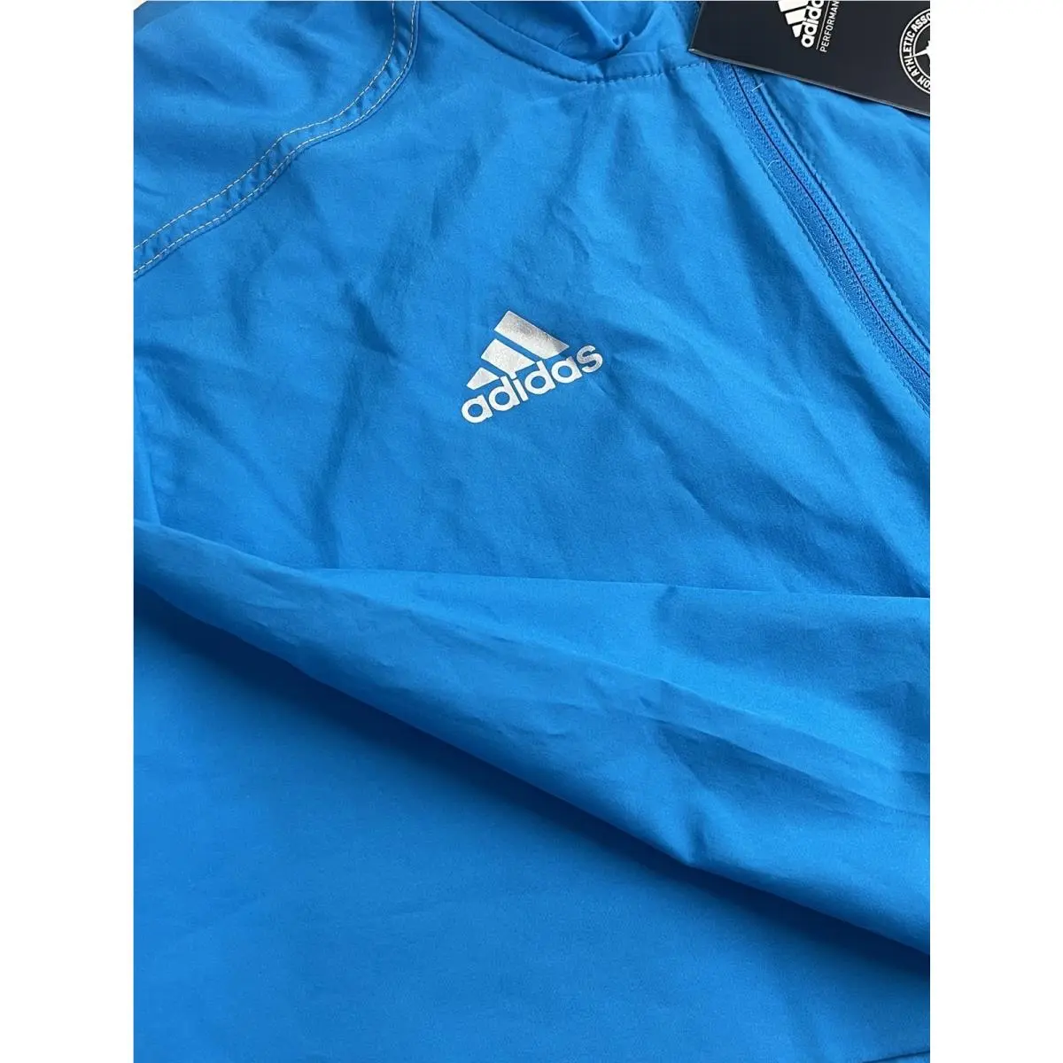 Adidas clothing - adidas running - running - D87107 - Solar Blue / Zest (UPC: 887785396715) 4