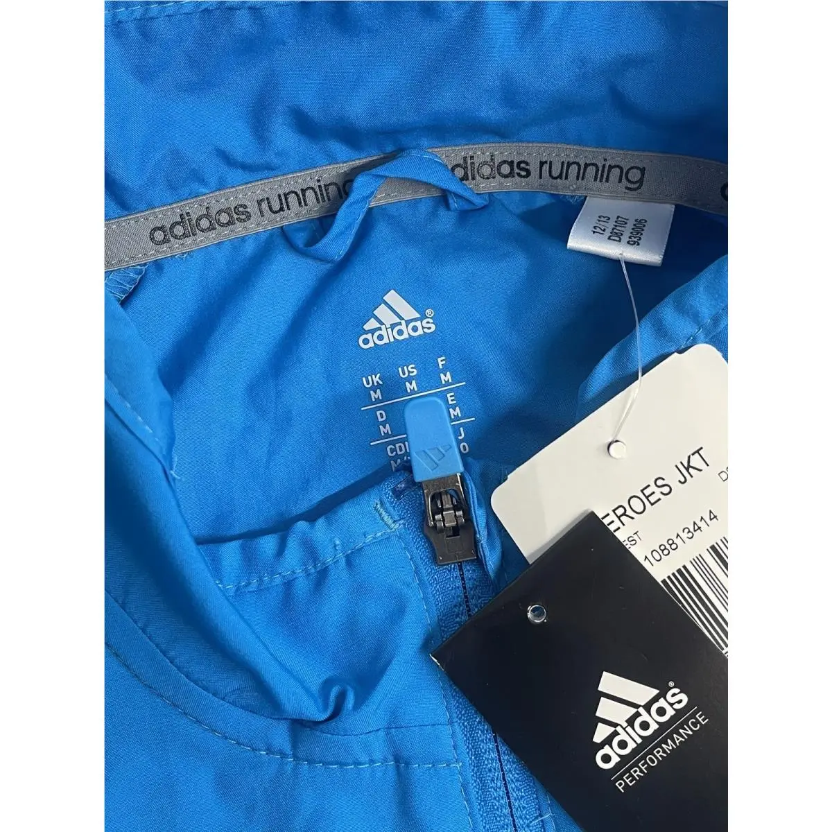 Adidas clothing - adidas running - running - D87107 - Solar Blue / Zest (UPC: 887785396715) 5