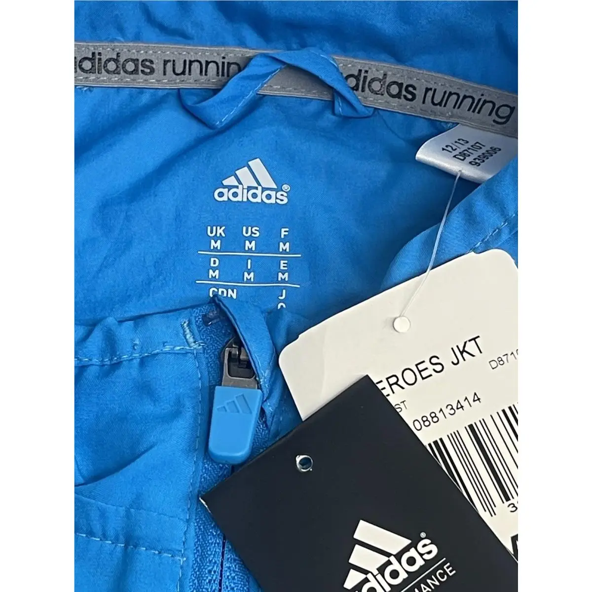 Adidas clothing - adidas running - running - D87107 - Solar Blue / Zest (UPC: 887785396715) 6