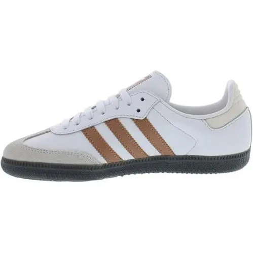 Adidas shoes - Crystal White / Clay Strata / Gold Metallic (UPC: 196479097297) 0