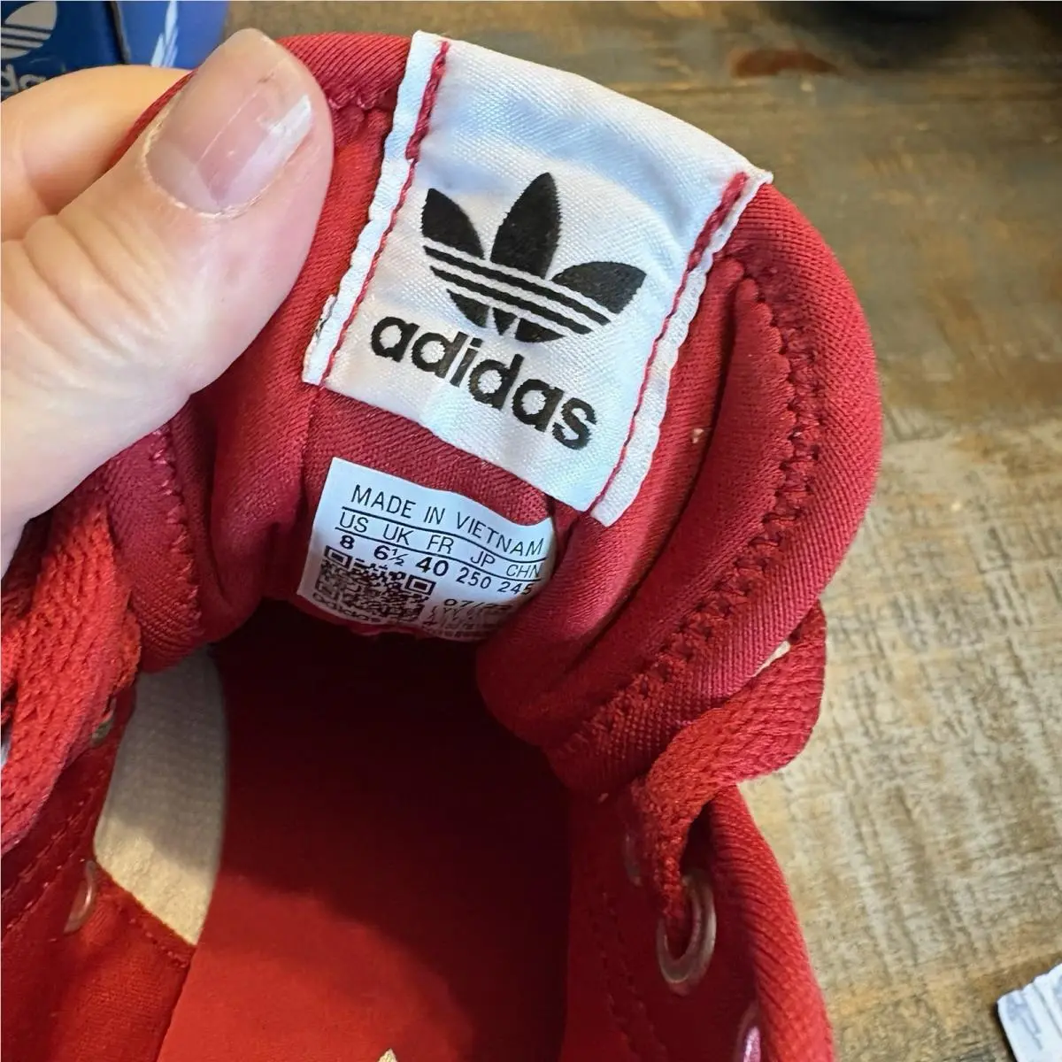 Adidas shoes - adidas Nizza - Nizza - GY9561 - Red (UPC: 0195739719627) 14