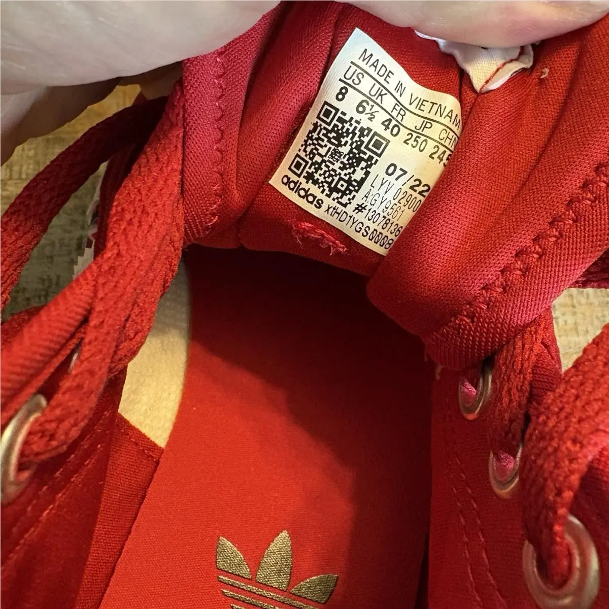 Adidas shoes - adidas Nizza - Nizza - GY9561 - Red (UPC: 0195739719627) 15