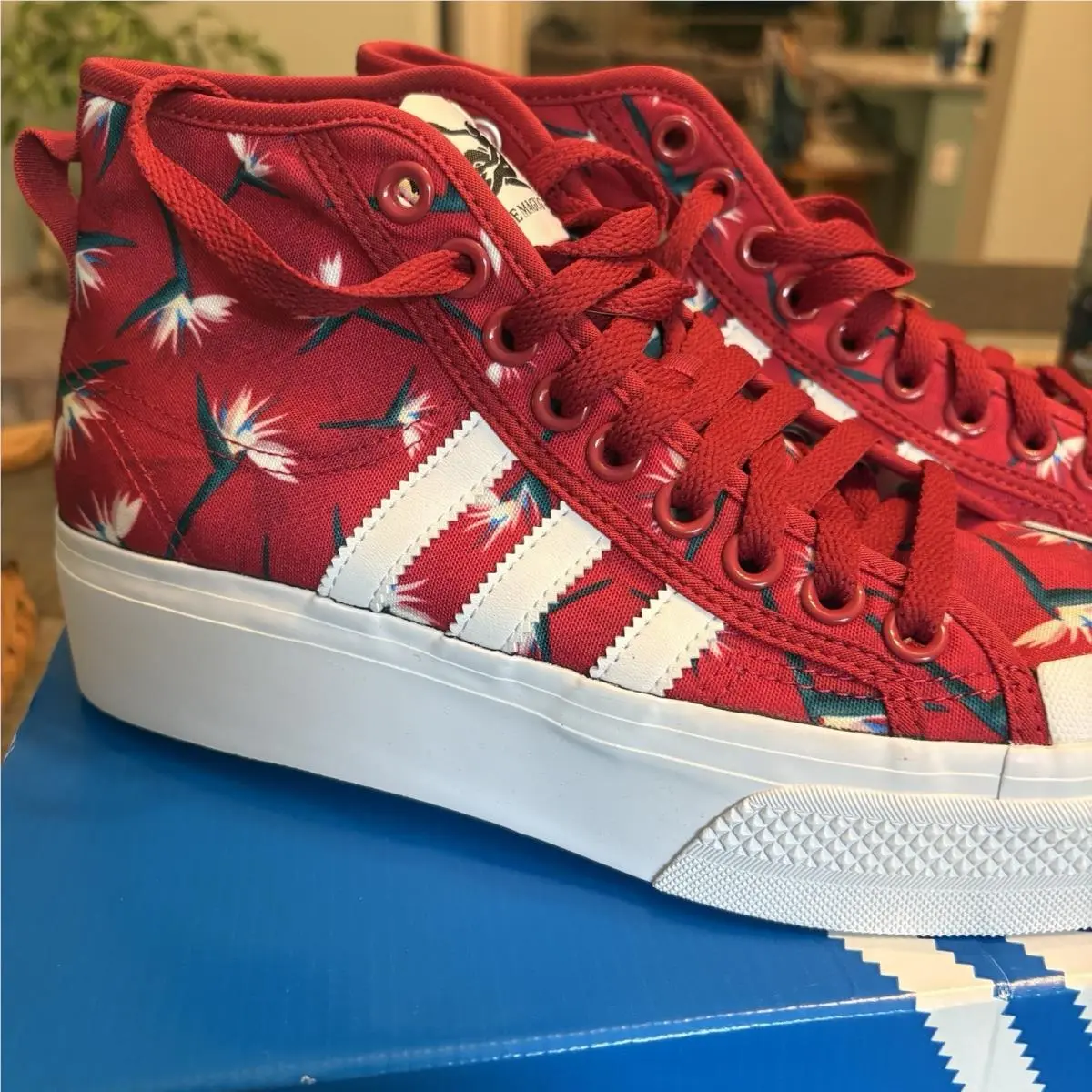 Adidas shoes - adidas Nizza - Nizza - GY9561 - Red (UPC: 0195739719627) 0