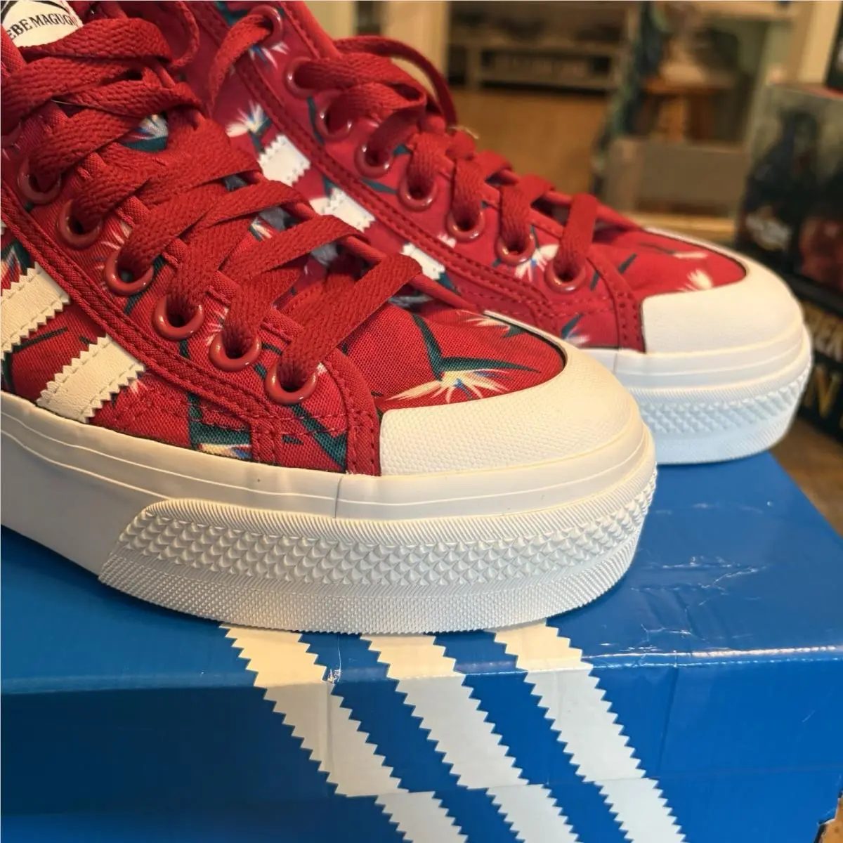 Adidas shoes - adidas Nizza - Nizza - GY9561 - Red (UPC: 0195739719627) 1