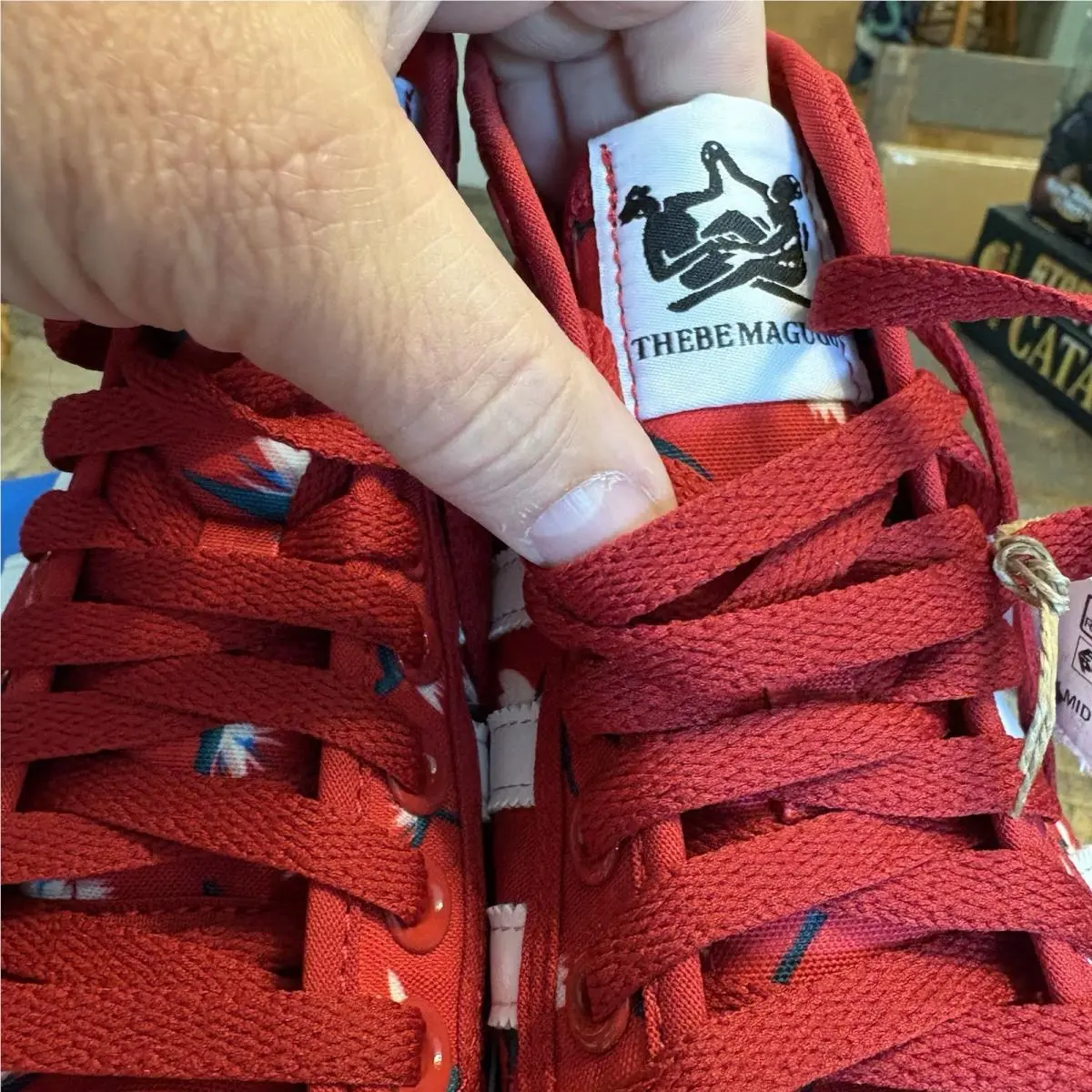 Adidas shoes - adidas Nizza - Nizza - GY9561 - Red (UPC: 0195739719627) 2