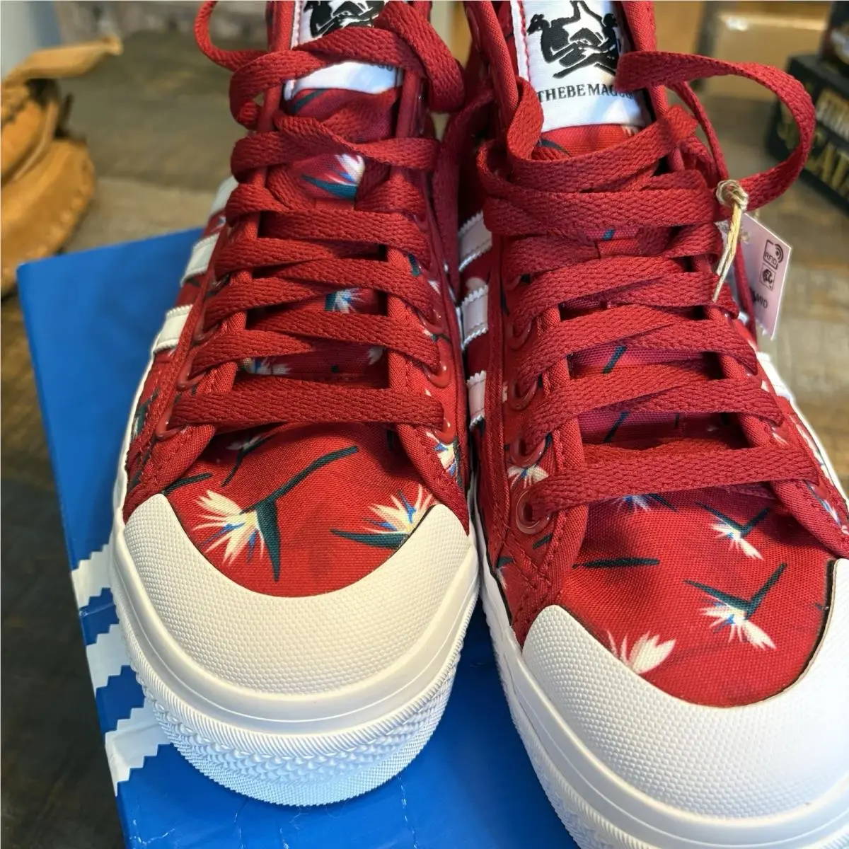 Adidas shoes - adidas Nizza - Nizza - GY9561 - Red (UPC: 0195739719627) 3