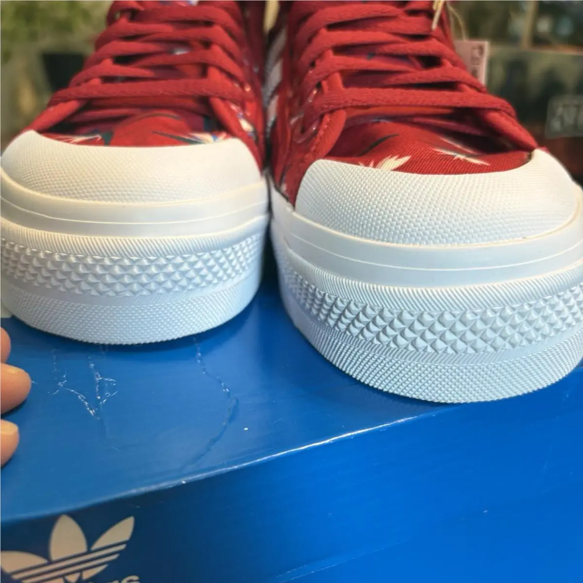 Adidas shoes - adidas Nizza - Nizza - GY9561 - Red (UPC: 0195739719627) 4