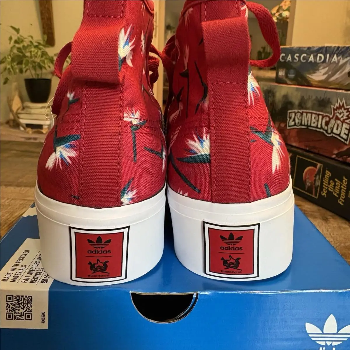 Adidas shoes - adidas Nizza - Nizza - GY9561 - Red (UPC: 0195739719627) 7