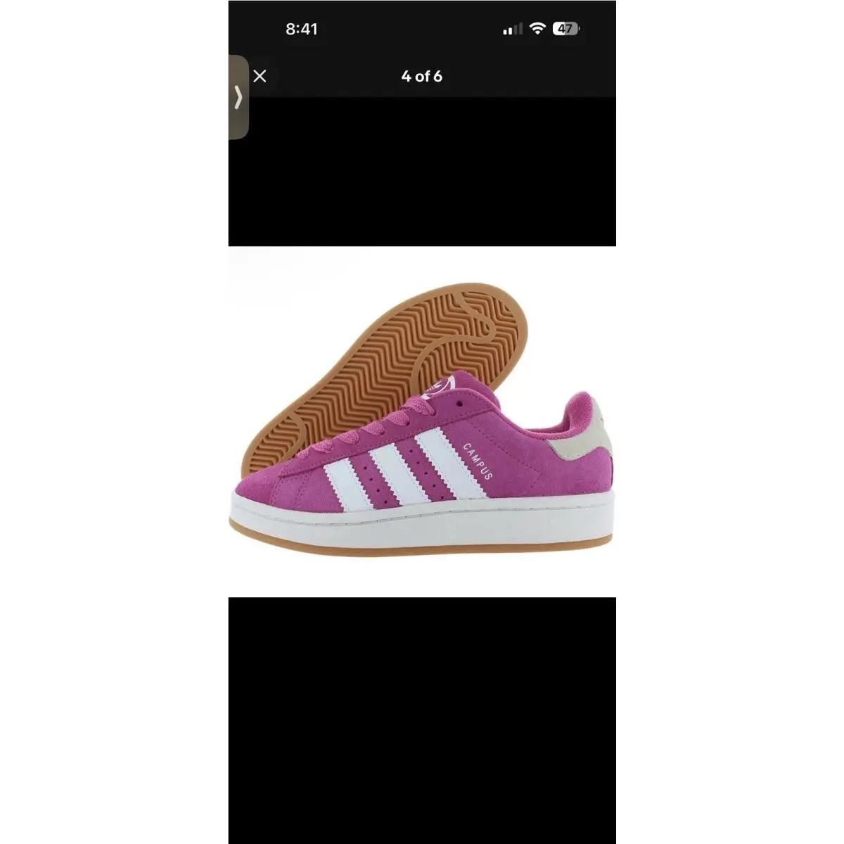 Adidas shoes - adidas Campus 00s - Campus - Semi Lucid Fuchsia White/Gum (UPC: 196478820278) 3