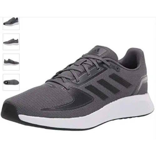 Adidas Mens Runfalcon 2.0 Gray Running Athletic Gray Size 8.5