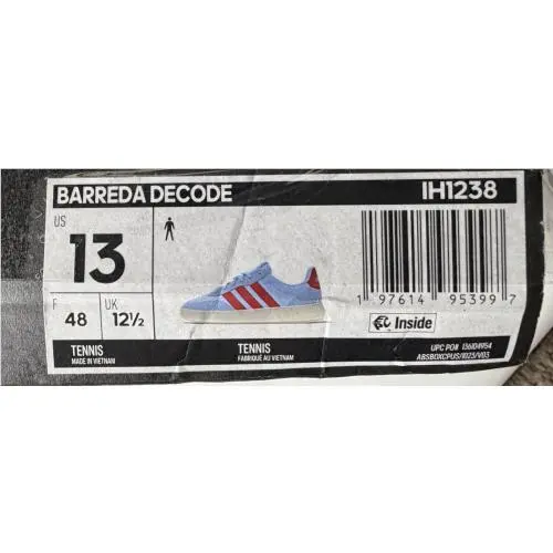 Adidas shoes - adidas Barreda - Barreda - IH1238 - Blue 5